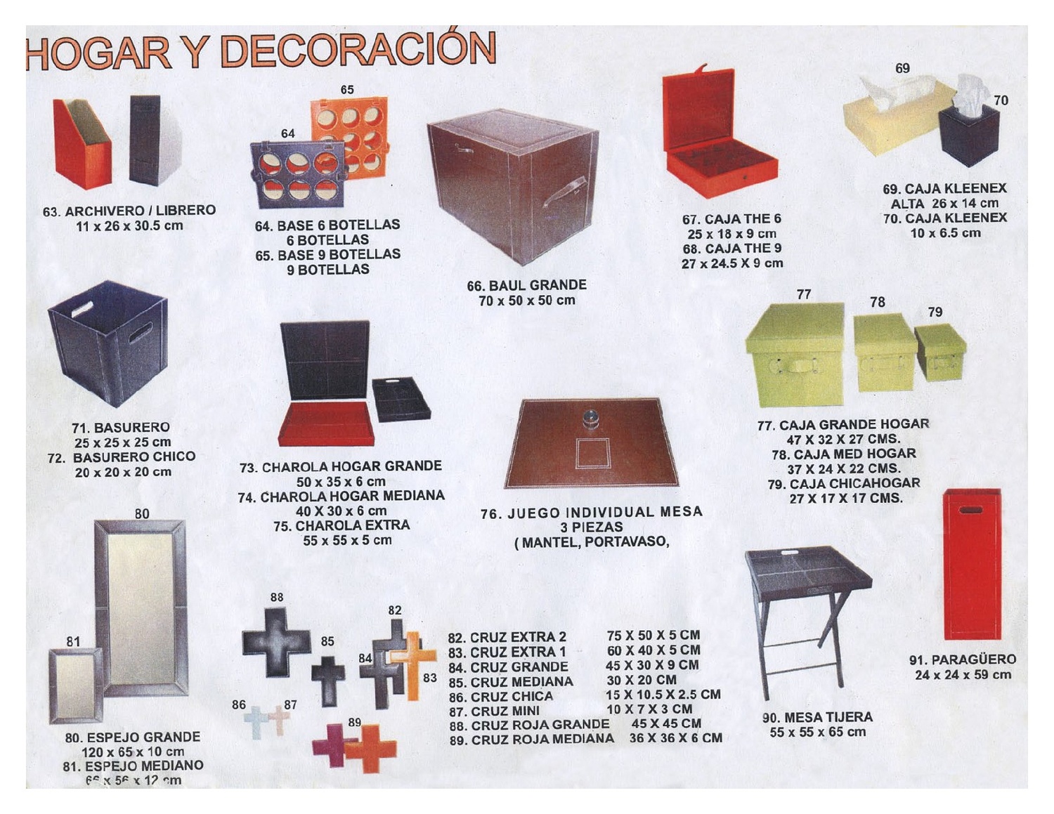 HOGAR Y DECORACION 
